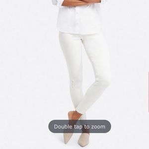 Spanx white jeans
